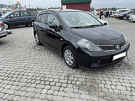 Дефлектори вікон (вітровики) Nissan Tiida 2004 -> 4D 4шт (Hic)