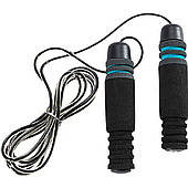 Скакалка швидкісна обтяжена LiveUp Speed Jump Rope 2,8 м (LS3137)