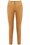 Завужені жіночі вельветові штани Finn Flare B19-32024-706 пісочні XS, фото 6