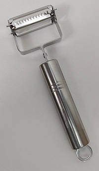 Двостороння овочечистка-шатківниця з нержавіючої сталі – універсальний професійний інструмент