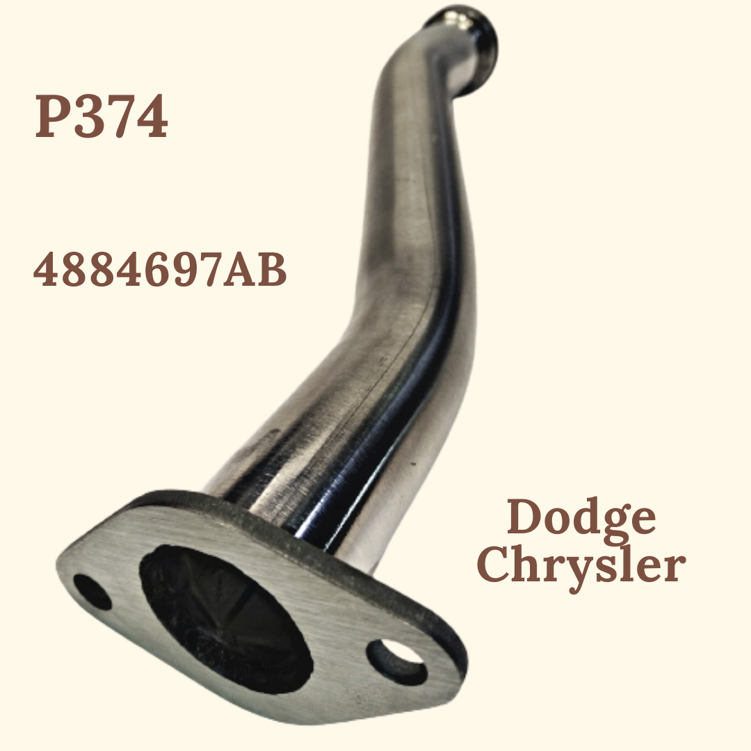 Патрубок 4884697AB охлаждения Dodge Caliber, Journey из нержавеющей стали