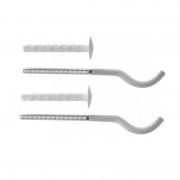 Кронштейн із дюбелем U4 Ø11х230 для чавунного радіатора