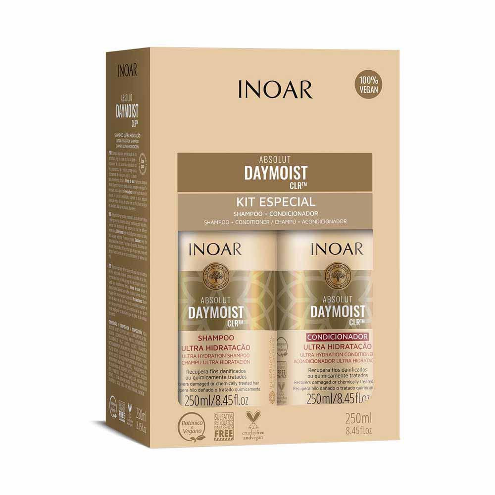 Набір для сухого волосся Kit Duo Dav Moist Inoar, 2х250 мл
