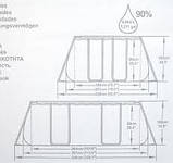 Каркасний басейн 287х201х100 см Bestway 56248 київ, фото 5