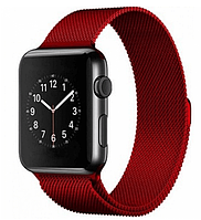 Ремешок Миланская петля GoVern (Milanese Loop) для Apple Watch 38mm/40mm Red