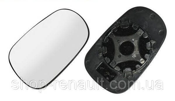 Скло дзеркала маленького без підігрівання ліве/праве ASAM 30348