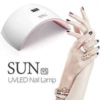 Лампа для сушки ногтей светодиодная UV LED SUN 9S 24w