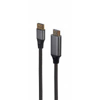 Кабель мультимедийный DisplayPort to HDMI 1.8m 4K 60Hz Cablexpert (CC-DP-HDMI-4K-6)