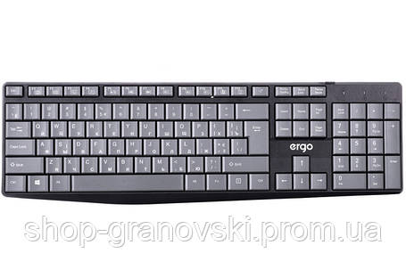 Універсальна провідна клавіатура ERGO K-210 USB, фото 2