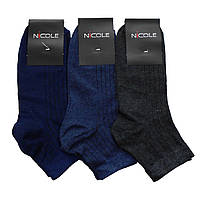 Чоловічі шкарпетки Nicole - 12.00 грн./пара (в рубчик, середньої висоти)