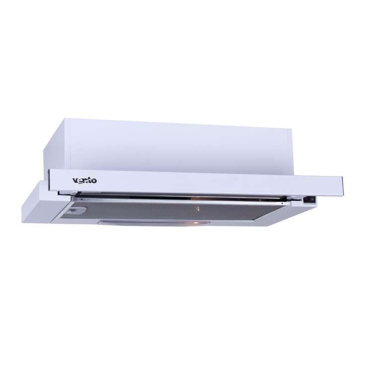 Витяжка телескопічна VENTOLUX GARDA 60 WH (650) біла