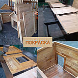 Дерев'яна будка з платформою для собаки "Мухтар", для середніх порід (100*75*75 см), фото 9