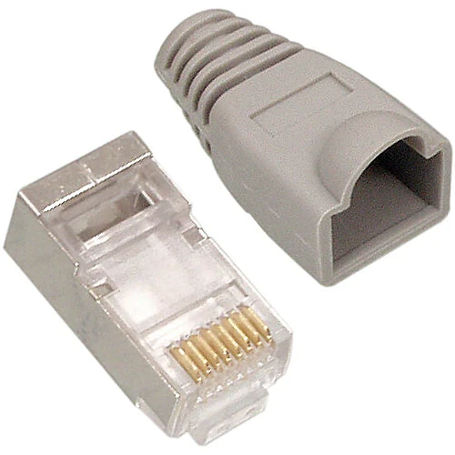 10x RJ45 CAT5e Кабельні обтискні роз'єми FTP STP Екрановані мережеві роз'єми Ethernet