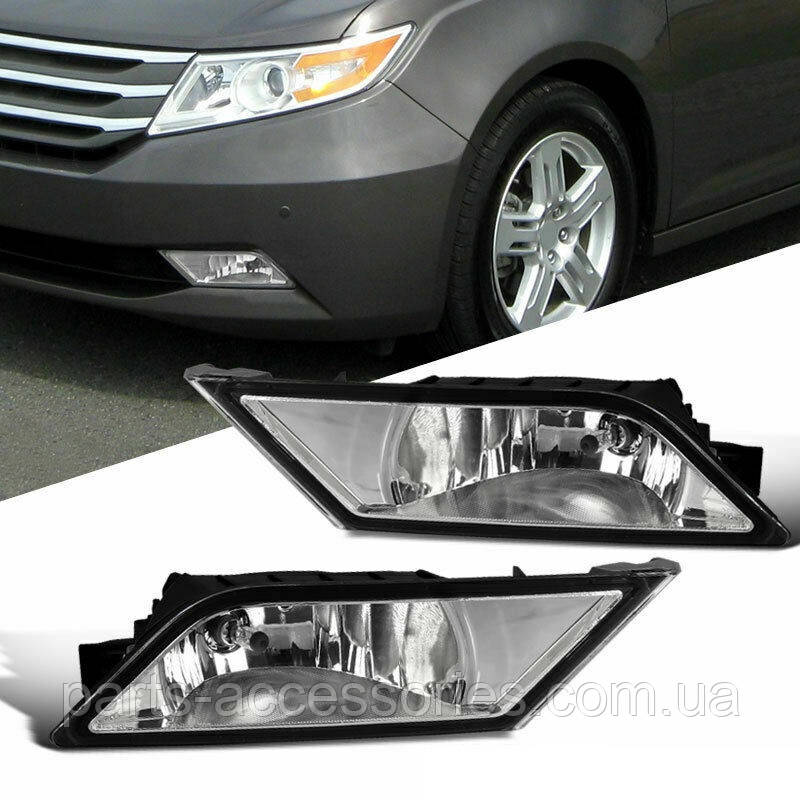 Honda Odyssey 2011-2013 Туманки протитуманні фари в передній бампер Нові, фото 1