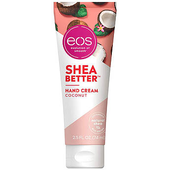 Крем для рук з олією ши EOS Shea Better Hand Cream Coconut 74 мл