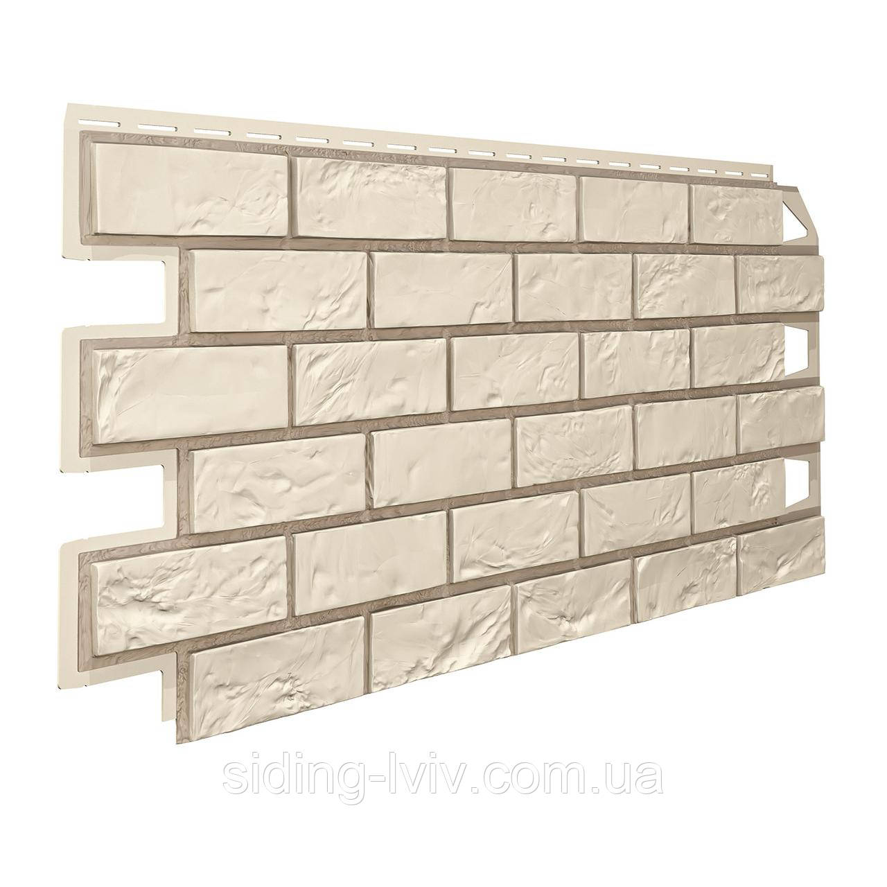 Фасадна панель цегла бежева VOX Solid Brick BRISTOL 1,0х0,42 м