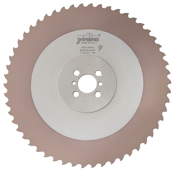 Дискова фреза Hss-DMo5 550х3,5х50/90/140 з покриттям RED DRAGON