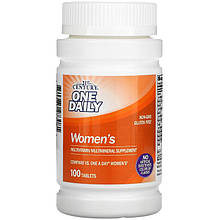 Мультивітаміни та мінерали для жінок 21st Century "One Daily Women's" (100 таблеток)