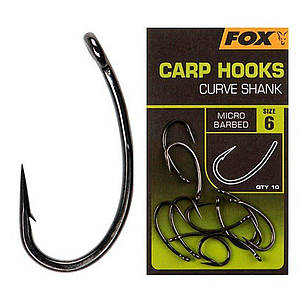 Крючки Fox Carp Hooks Wide Gape Size 2 10шт (арт.5566CHK227