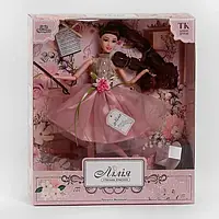 Лялька Лілія ТК - 12429 (36/2) "TK Group", "Принцеса мистецтва", аксесуари, в коробці