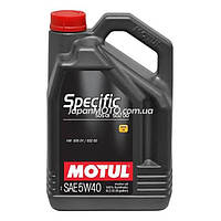 Моторне масло Motul Specific 505-502 5W-40 (5Л, синтетичне), Франція