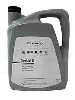 VAG Special D 5W-40 5 л. (GS55505M4) моторное масло с допусками VW 505 00 / 505 01