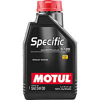 Моторное масло MOTUL Specific 0720 SAE 5W-30 (1Л, синтетическое), Франция