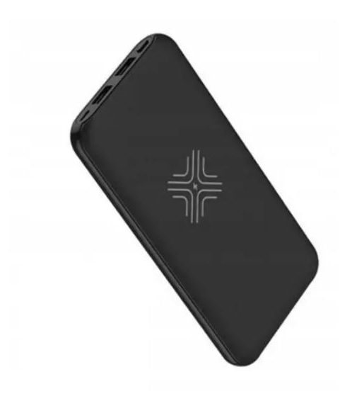 Портативний акумулятор павербанк Q-TOUCH QPB-12i Power bank Qi 10000 mAh Black (QPB-12i)