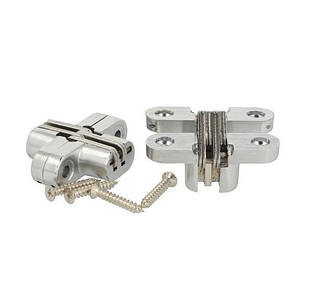 Петля торцева Siso 180 град. Ломберна Посилена 60х12 мм