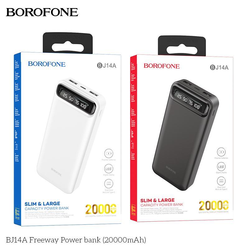 Power bank BOROFONE BJ14A Freeway 20000mAh black