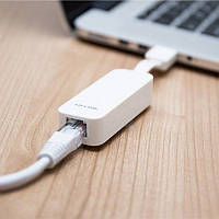 Сетевой адаптер (карта) TP-Link UE300 USB 3.0 | Адаптер сети USB to Ethernet для ПК, ноутбука Свисток RG45 LAN