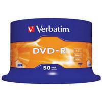 Диск DVD-R Verbatim 4.7Gb 16X (1 шт.)
