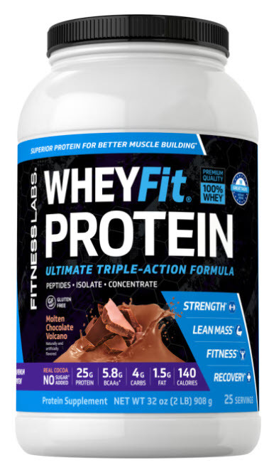 Сироватковий протеїн Fitness Labs WheyFit Protein 908 г