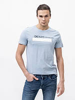 Футболка printed t-shirt 1030693XX1215159 Tom Tailor M Голубой