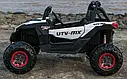 Дитячий електромобіль Баггі джип 4x4 M 3602 EBLR-1 білий, фото 10