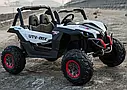Дитячий електромобіль Баггі джип 4x4 M 3602 EBLR-1 білий, фото 2