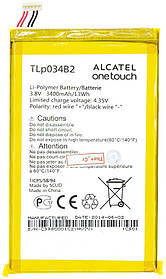 Акумулятор TLP034B1, TLP034B2 для телефона Alcatel