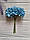 Хризантема, блакитна 48 шт, фото 2