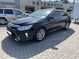 Дефлектори вікон (вітровики) з хром накладкою Toyota Camry 2011 -> 4D (V50) ХРОМ 4 шт (HIC)