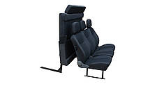 Автомобільний Диван Трансформер, Сидіння для мікроавтобуса, Сідушка ліжко, Авто-Крісло, Автодиван спальник 153 142