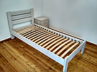 Односпальне ліжко "Лероль" з натурального дерева, фото 4
