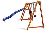 Дитяча гірка 3-метрова Babyland-8 вулична на дачу Качелі вуличні, фото 3