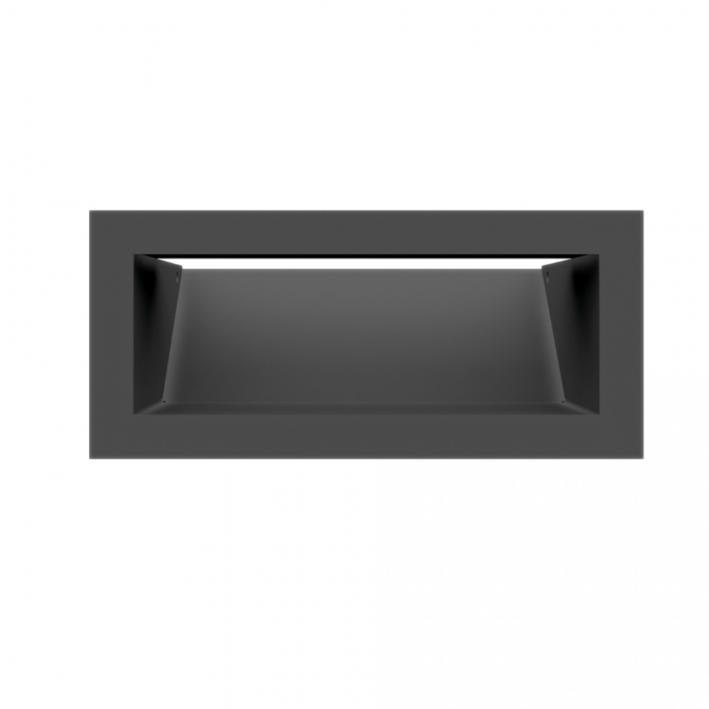 Решітка LUFT SF графітова 9x20