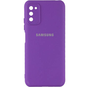 Чехол Silicone Cover My Color Full Camera (A) для Samsung Galaxy A03s