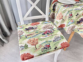 Гобеленова подушка для стільця LiMaSo EDEN1183-PS 40х40 см