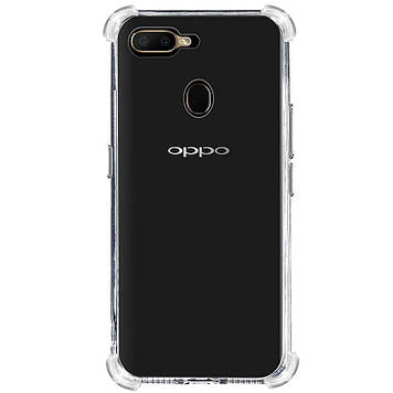 TPU чохол GETMAN Ease logo посилені кути для Oppo A5s/Oppo A12