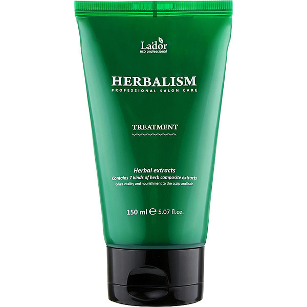 Трав'яна маска для волосся з амінокислотами La'dor Herbalism Treatment 360 ml