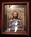 Ікона срібна Господь Вседержитель (N62), фото 4
