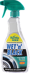 Очищувач шин Чорний лоск Turtle Wax Wet N Black 500 мл (53943/FG7723)