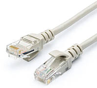 Патчкорд ATCOM UTP RJ45 Cat 5e patchcord molded 7.5m gray (9165)